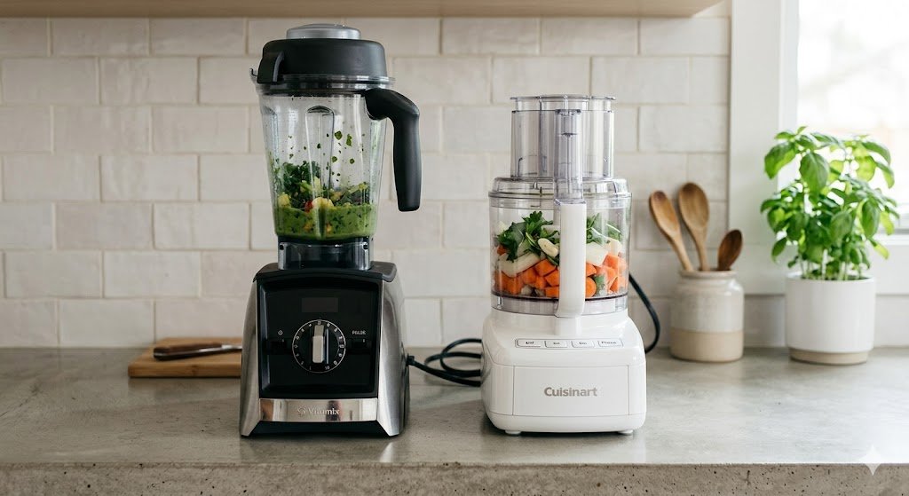 Blender vs Food Processor in 2026: Which One You Actually Need (And When You Genuinely Need Both)